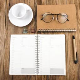 image-Daily Planner Schedule Work Efficiency Stationery Book