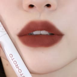 image-Lip Lacquer ROTO Matte Air Bear Lip Mud Lip Gloss Lipstick Makeup Female No Stain On Cup