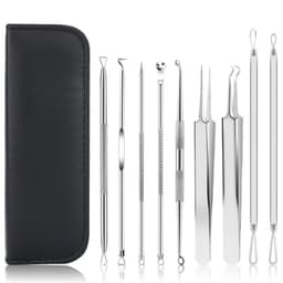 image-Blackhead Remover Blackhead Removal Suit Pimple Pin 9-piece Set