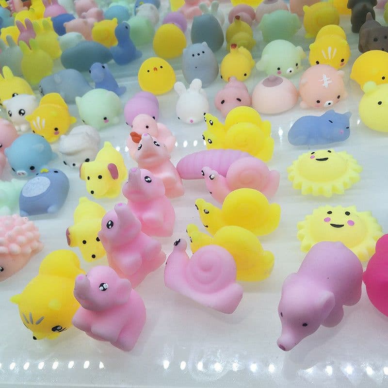 image-Novelty, cute and creative toys, small animals, cute pets, seals, small dumplings, the whole person vents, decompresses and pinches the music