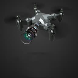 image-New Luggage Box Storage Box Folding Mini UAV Aerial Photography Remote Control Four Axis Children's Toys Drone