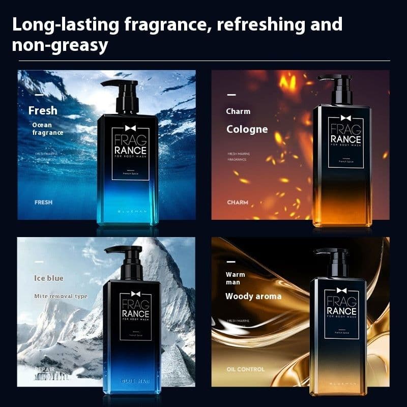 image-Men's Perfume Shower Gel Body Moisturizing