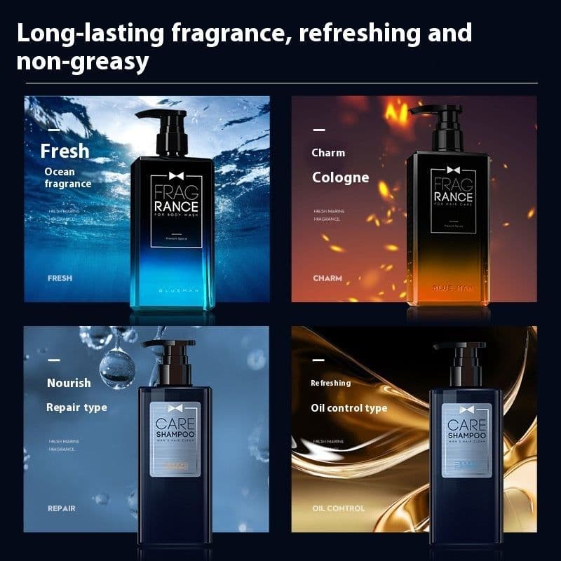image-Men's Perfume Shower Gel Body Moisturizing