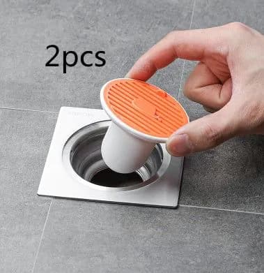 image-Whale Magnetic Suction Floor Drain Cover Floor Drain Odor Preventer Sewer