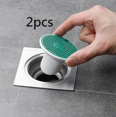 image-Whale Magnetic Suction Floor Drain Cover Floor Drain Odor Preventer Sewer