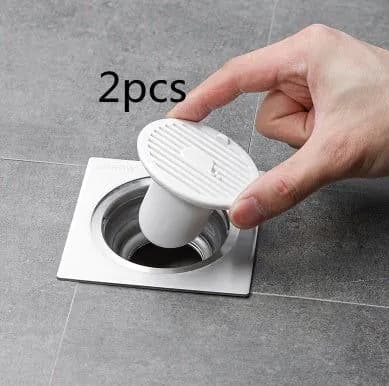 image-Whale Magnetic Suction Floor Drain Cover Floor Drain Odor Preventer Sewer