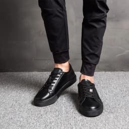 image-Summer Sports And Leisure Leather Sneakers Men