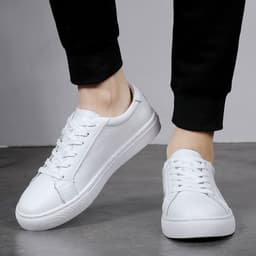 image-Summer Sports And Leisure Leather Sneakers Men