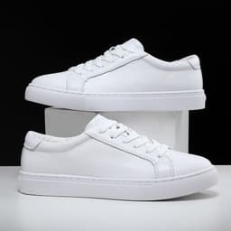 image-Summer Sports And Leisure Leather Sneakers Men