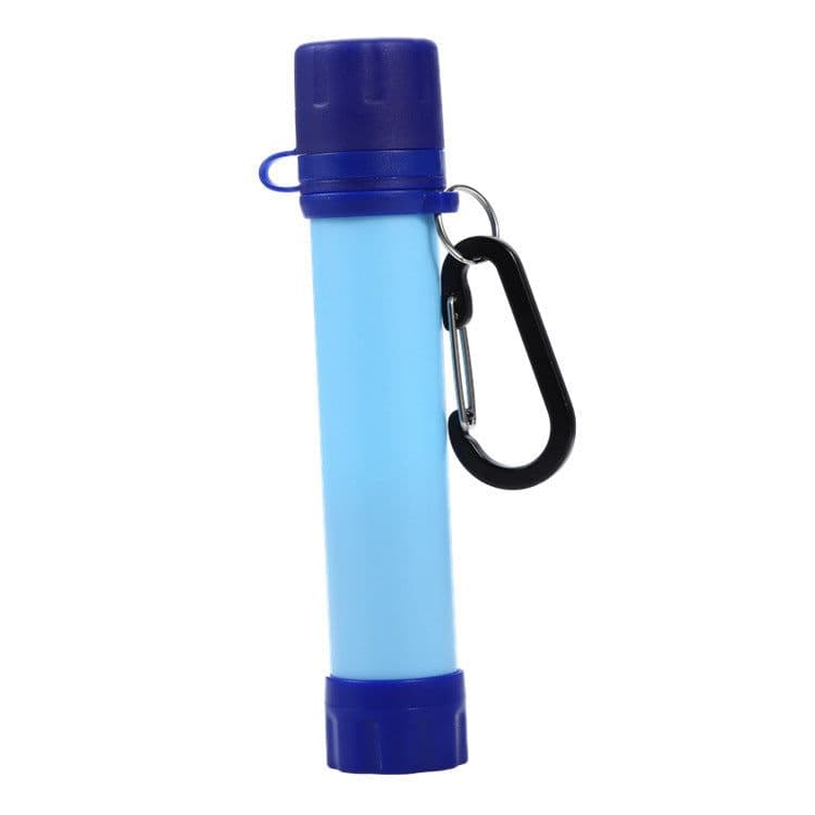 image-Emergency Survival Equipment Outdoor Portable Life Direct Drinking Straw Filter Outdoor Water Purifier