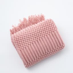 image-Nordic Sofa Blanket Hotel Bed Throw Bed Runner Tassel Shawl Blanket Bed Tail Cloth Cover Blanket B & B Bed Towel Knitted Blanket