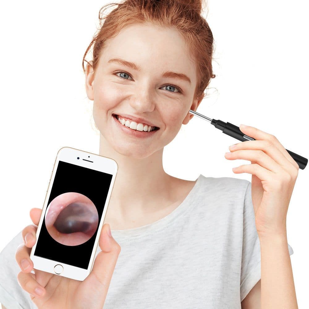 image-Visual Otoscope HD Ear Pick Picking Endoscope Earwax Cleaning Intelligent Earpick