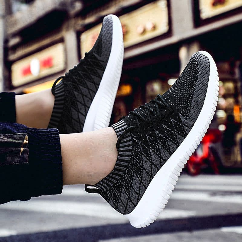 image-Flying Woven Men's Casual Breathable Running Sneakers Men