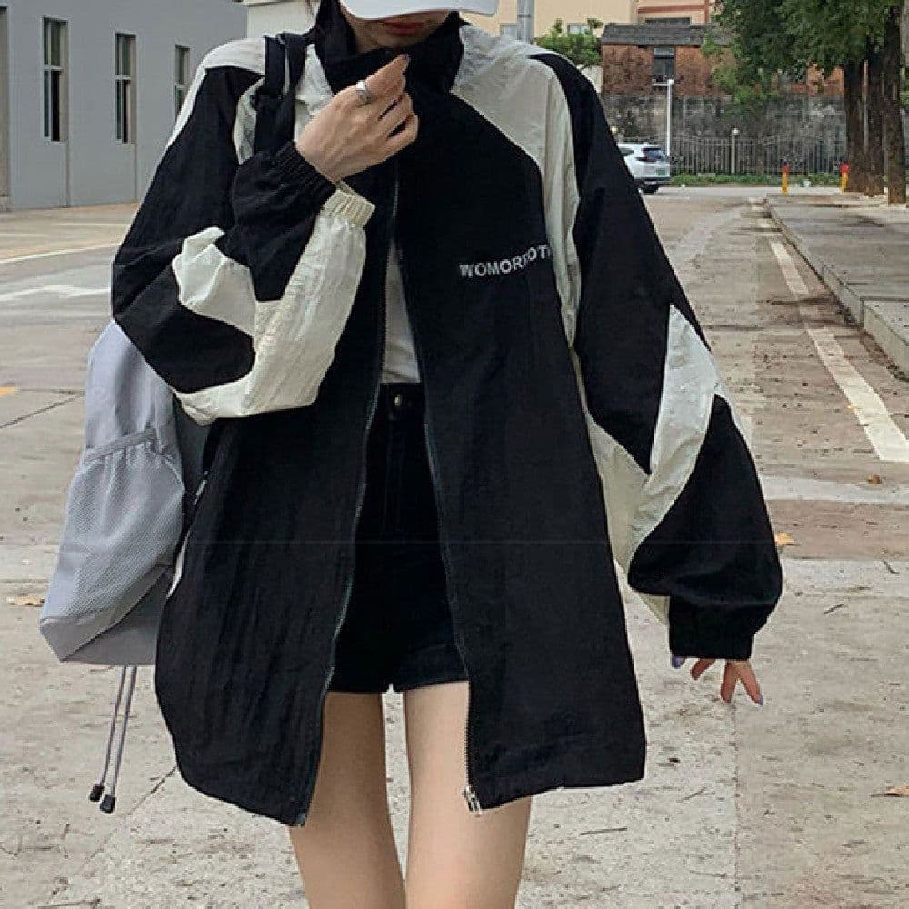 image-Sun Protection Clothing For Women Retro Workwear Outdoor Jacket Coat