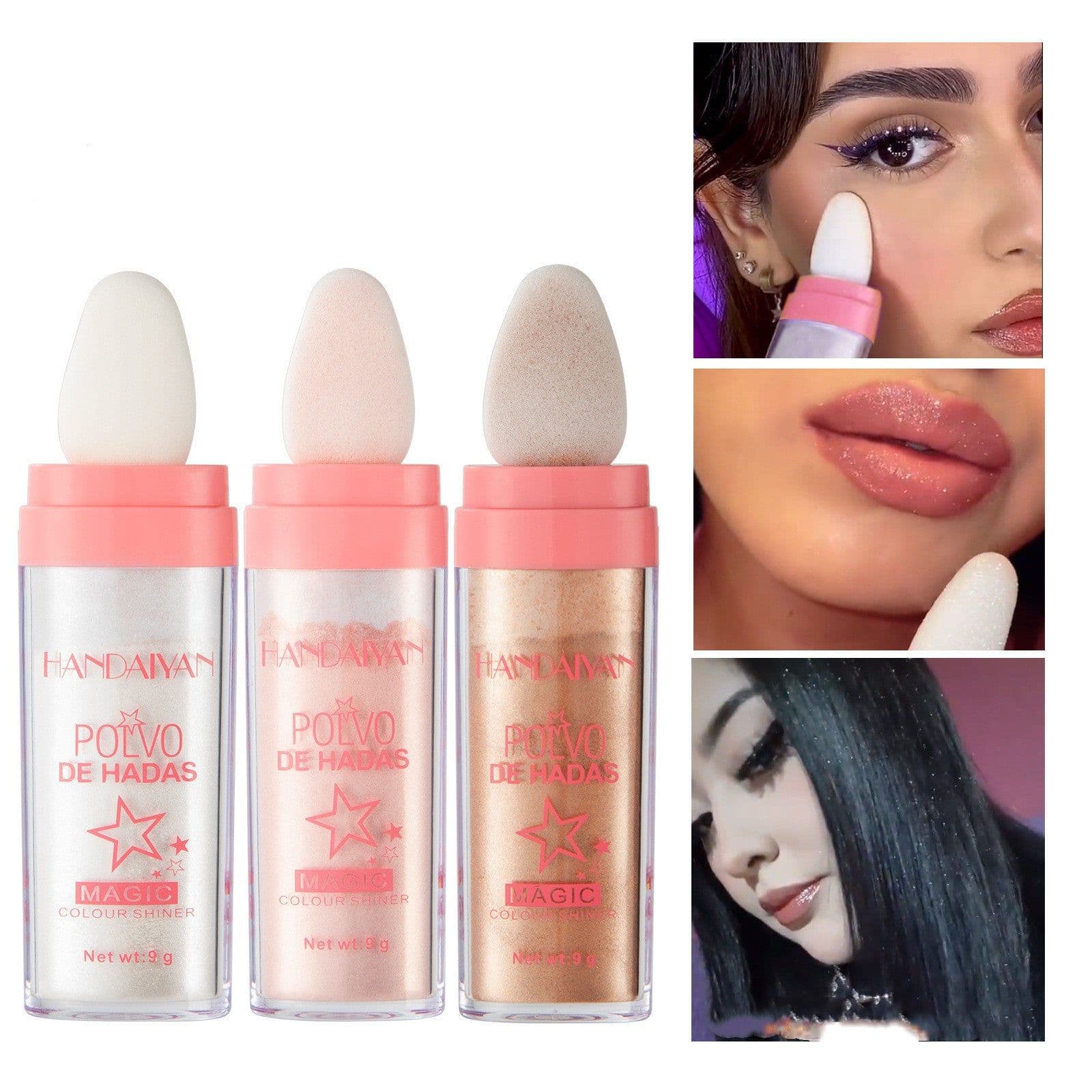 image-Fairy Highlight Pat Full Body Highlight Brightening Natural Three-dimensional Repair Blush Cross-border Makeup Supply