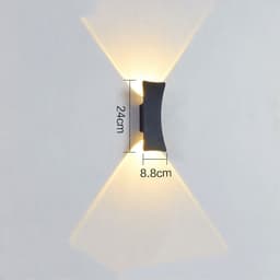 image-Outdoor Wall Lamp Waterproof Villa Garden Lamp Outdoor Aisle Light