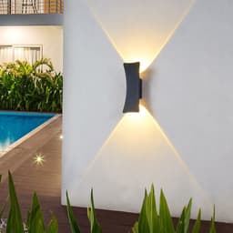 image-Outdoor Wall Lamp Waterproof Villa Garden Lamp Outdoor Aisle Light