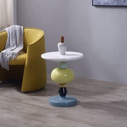 image-Nordic Creative Side Table Modern Minimalist Sofa Removable Side Table Designer Internet Celebrity Sugar Gourd Small Coffee Table