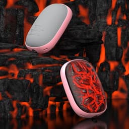 image-Dynamic Flame Portable Rechargeable Hand Warmer Dual-use