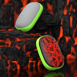 image-Dynamic Flame Portable Rechargeable Hand Warmer Dual-use
