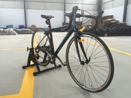 image-Line controlled cycling training table magnetoresistance line control indoor exercise equipment parking frame single car equipment sports fitness platform