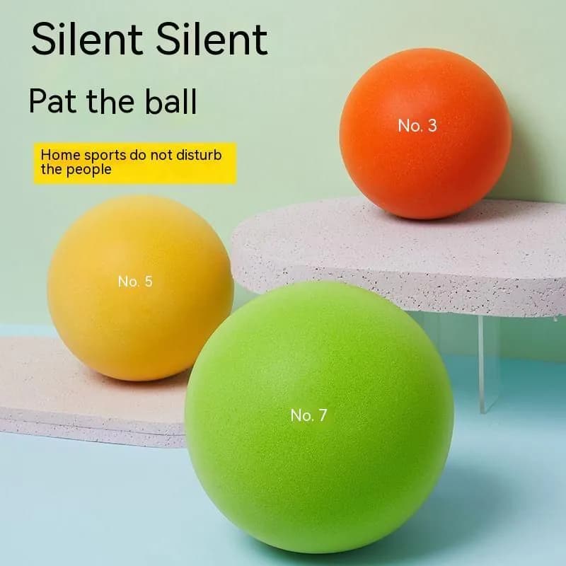 image-Upgraded Elastic Mute Ball Indoor Training Basketball