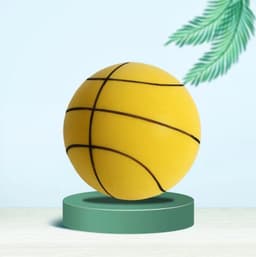 image-Upgraded Elastic Mute Ball Indoor Training Basketball