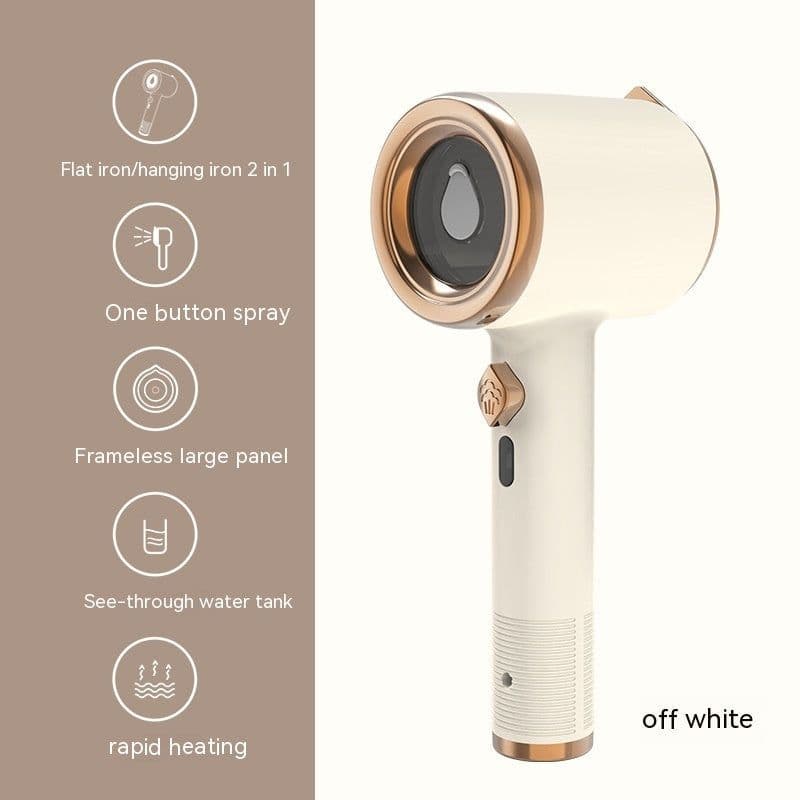 image-Mini Portable Handheld Garment Steamer Fabric Steam Iron For Clothes Travel Home Appliances Vertical US Plug Ironing Machine
