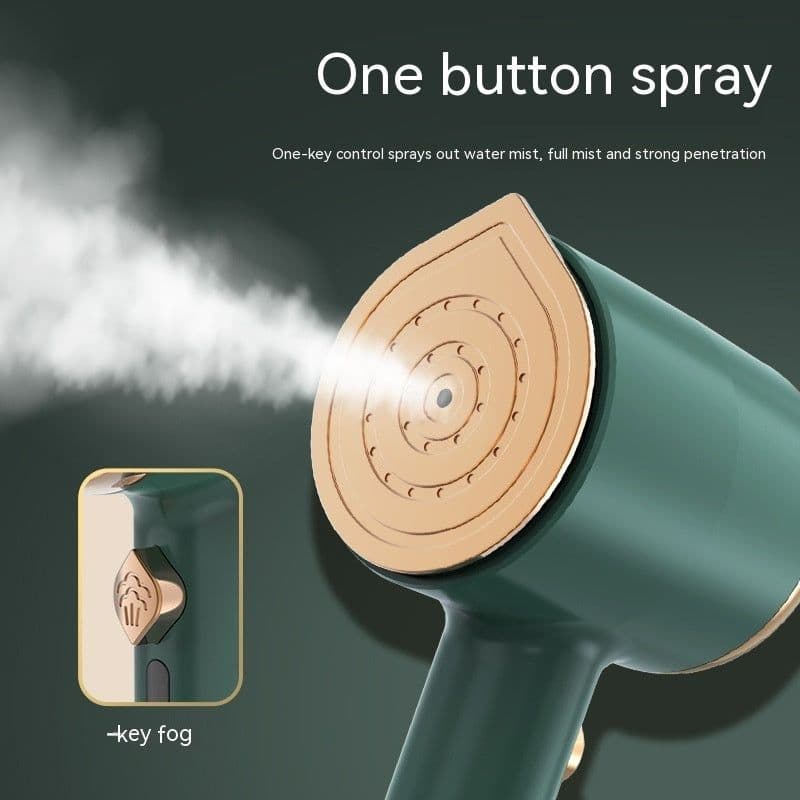 image-Mini Portable Handheld Garment Steamer Fabric Steam Iron For Clothes Travel Home Appliances Vertical US Plug Ironing Machine