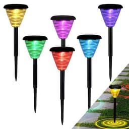image-Solar Pathway Lights Led Home Outdoor Waterproof Plug-in Garden Atmosphere Landscape Light Waterproof Solar Path Lights Decorative For Yard Path Lawn