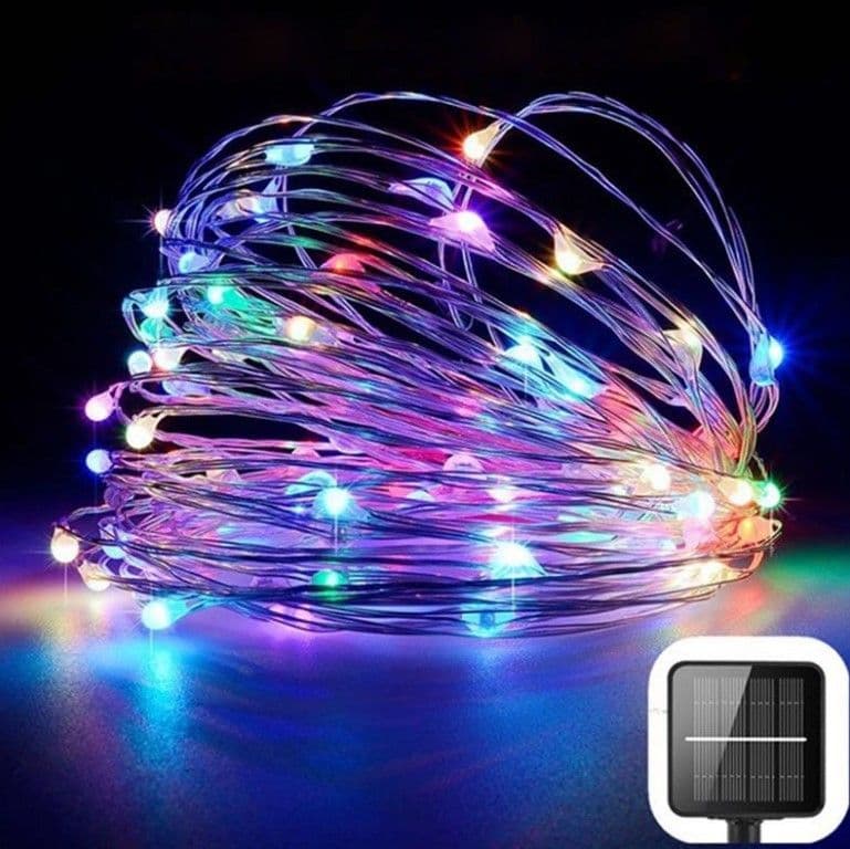 image-Solar Powered LED Garden Lights