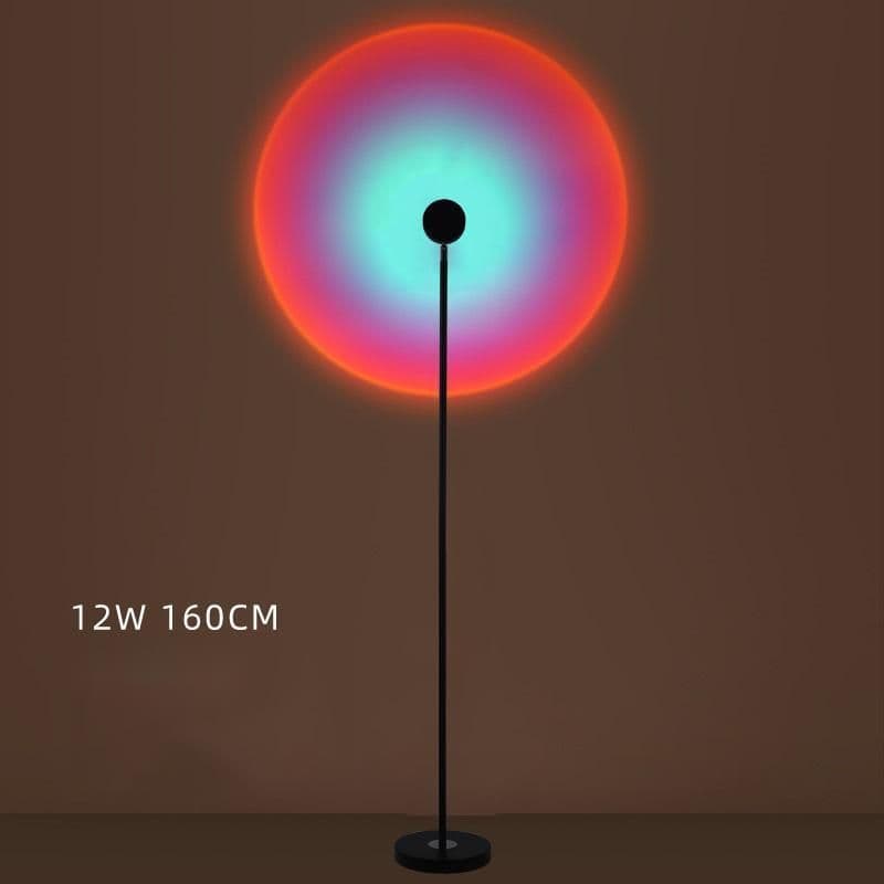 image-Live Broadcast Background Atmosphere Lights Sunset Sunset Lights