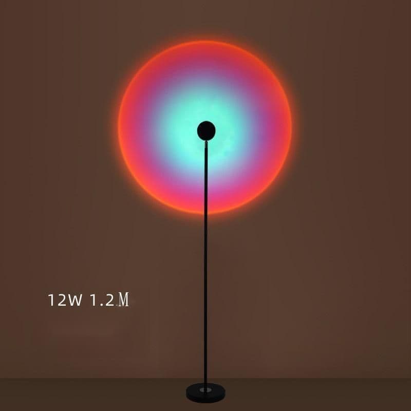 image-Live Broadcast Background Atmosphere Lights Sunset Sunset Lights