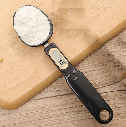 image-Electronic Kitchen Scale LCD Display Digital Weight Measuring Spoon Digital Spoon Scale Mini Kitchen Accessories Tools