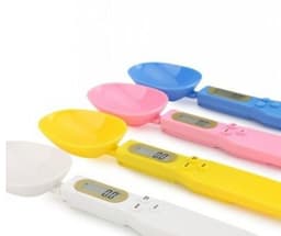 image-Electronic Kitchen Scale LCD Display Digital Weight Measuring Spoon Digital Spoon Scale Mini Kitchen Accessories Tools