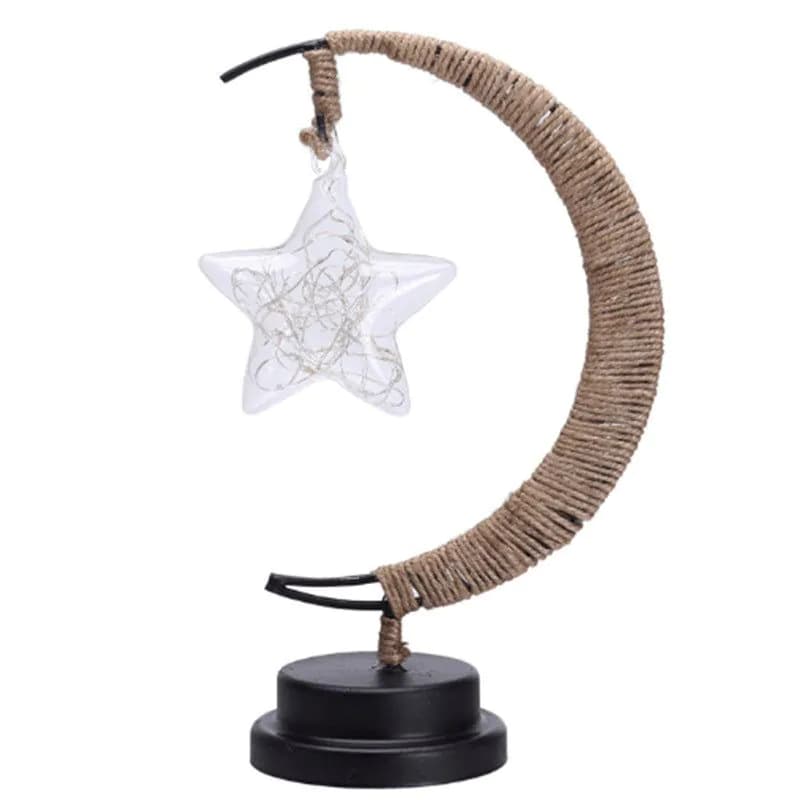 image-Led Modeling Lights Star Moon AppleChristmas Decoration Lights