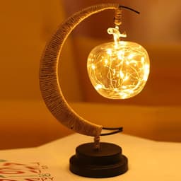image-Led Modeling Lights Star Moon AppleChristmas Decoration Lights