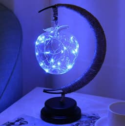 image-Led Modeling Lights Star Moon AppleChristmas Decoration Lights