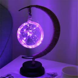 image-Led Modeling Lights Star Moon AppleChristmas Decoration Lights