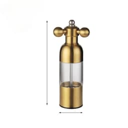 image-Pepper Mill Gadgets Pepper and Salt Grinder Grinding 4 Color Garlic Grinding Spice Grinder Kitchen Creative Tools BBQ Accessory