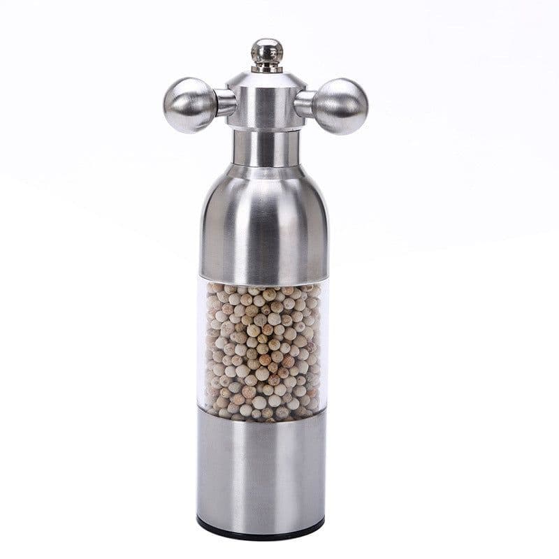 image-Pepper Mill Gadgets Pepper and Salt Grinder Grinding 4 Color Garlic Grinding Spice Grinder Kitchen Creative Tools BBQ Accessory