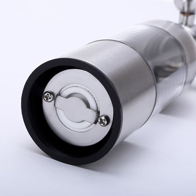image-Pepper Mill Gadgets Pepper and Salt Grinder Grinding 4 Color Garlic Grinding Spice Grinder Kitchen Creative Tools BBQ Accessory
