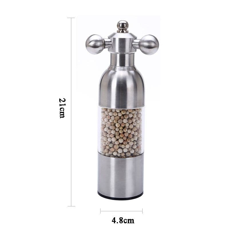 image-Pepper Mill Gadgets Pepper and Salt Grinder Grinding 4 Color Garlic Grinding Spice Grinder Kitchen Creative Tools BBQ Accessory