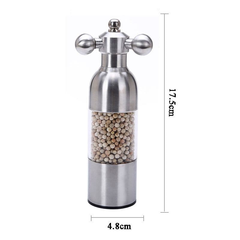 image-Pepper Mill Gadgets Pepper and Salt Grinder Grinding 4 Color Garlic Grinding Spice Grinder Kitchen Creative Tools BBQ Accessory