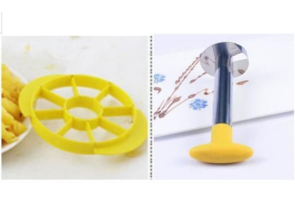 image-Stainless Steel Easy to use Pineapple Peeler Accessories Pineapple Slicers Fruit Cutter Corer Slicer Kitchen Tools