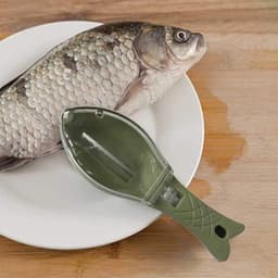 image-Fish Skin Brush Scraping Fish Scale Brush Grater Quick Disassembly Fish Knife Cleaning Peeling Skin Scraper Scraper Fish Scaler Kitchen Tools