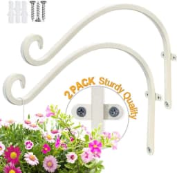 image-Gardening Hook Flower Stand Balcony Garden Hanging Flower Stand Hook Hanging Small Electric Light Home Outdoor Amazon Cross-Border Explosion