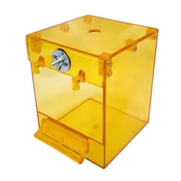 image-External Bird Bath Transparent Bath Square Basin Bird Supplies Pet Supplies