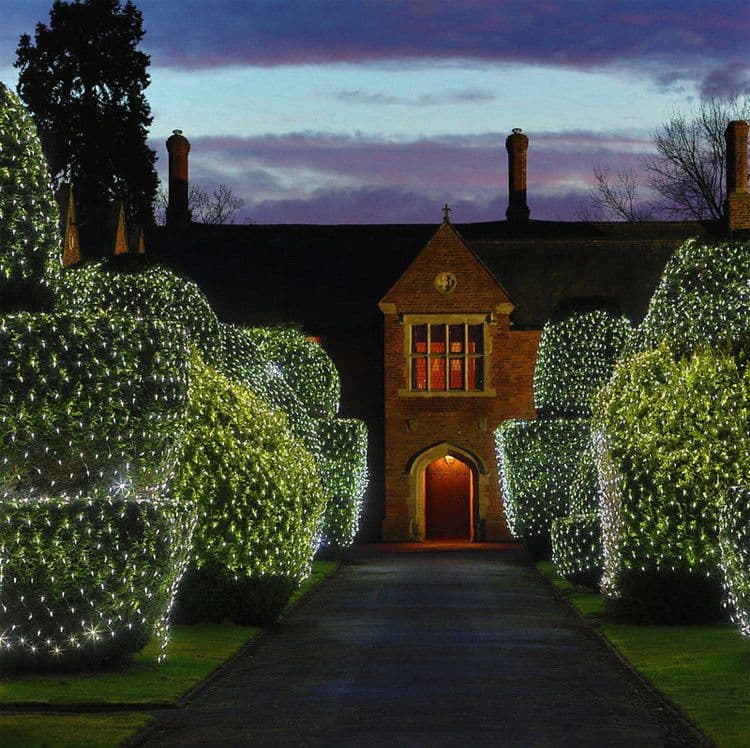 image-Christmas led lights string lights outdoor waterproof fishnet lights full of stars paved holiday lights wedding ins decorative lights