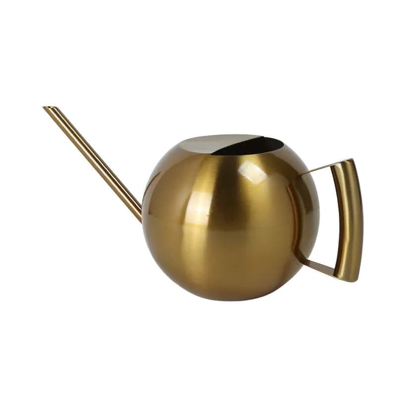 image-Spherical Watering Pot With Long Mouth Flower Watering Device Gardening Watering Can